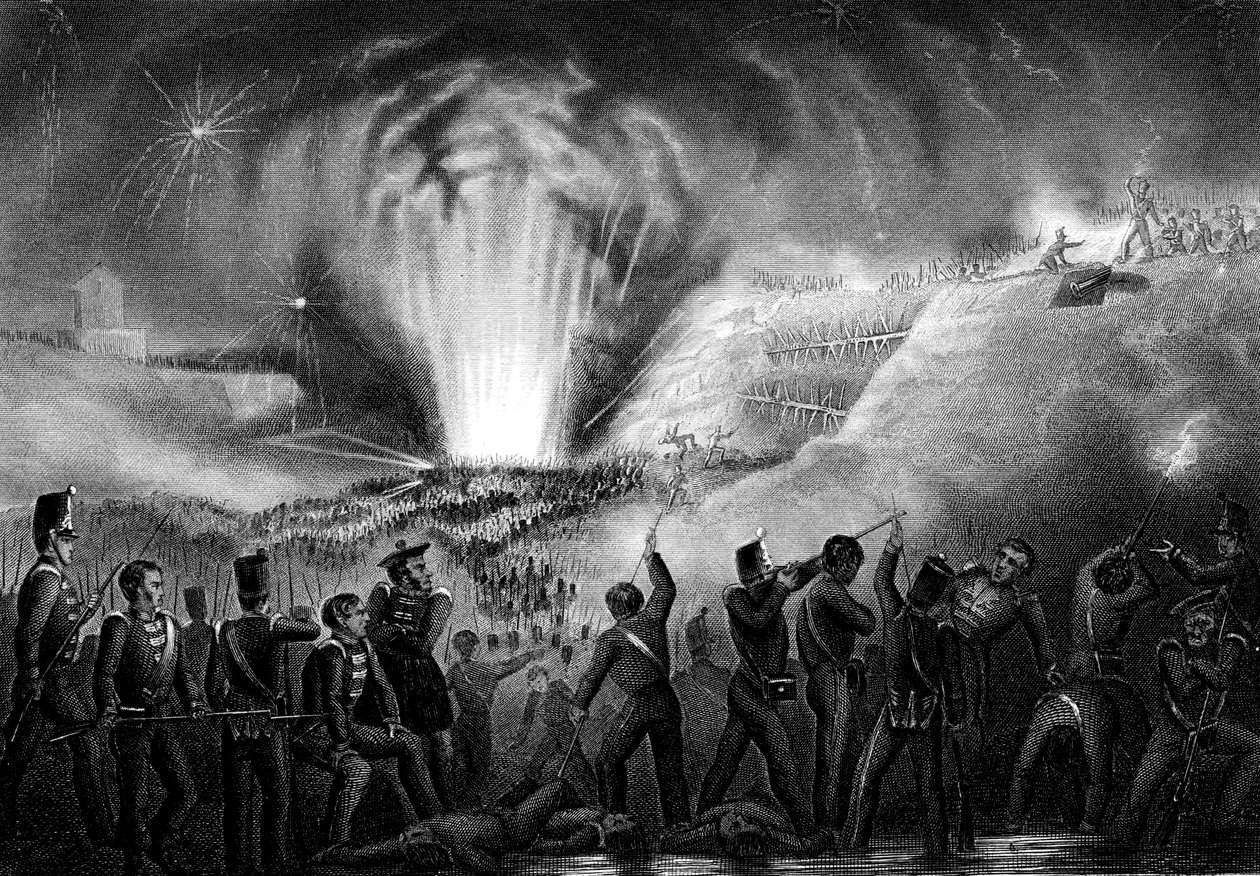 バダホスの嵐、スペイン、半島戦争、1812年4月6日 作： 不明