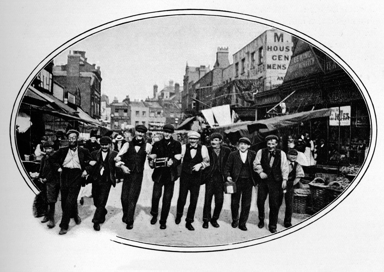 ストリートメロディー、ロンドン、1901年1901 作： 不明