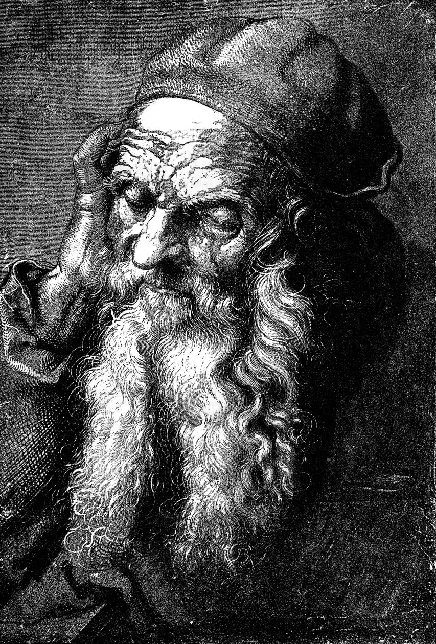 15世紀後半〜16世紀初頭の老人の研究1882 作： 不明