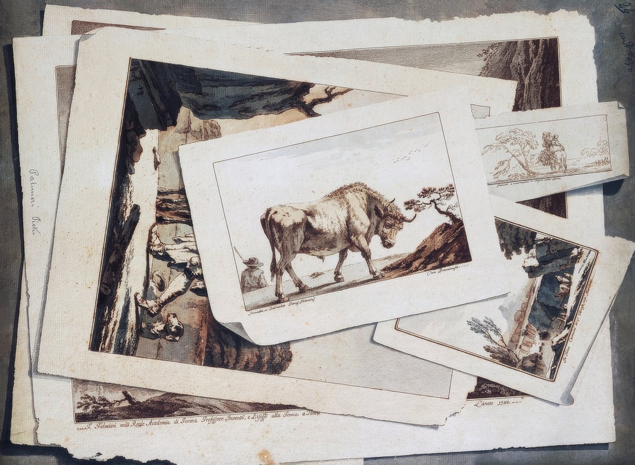 図面と版画の研究 作： 不明