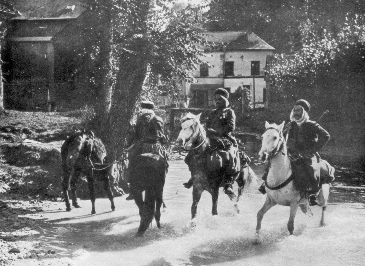 1915年フランス、スーダン騎兵隊 作： 不明