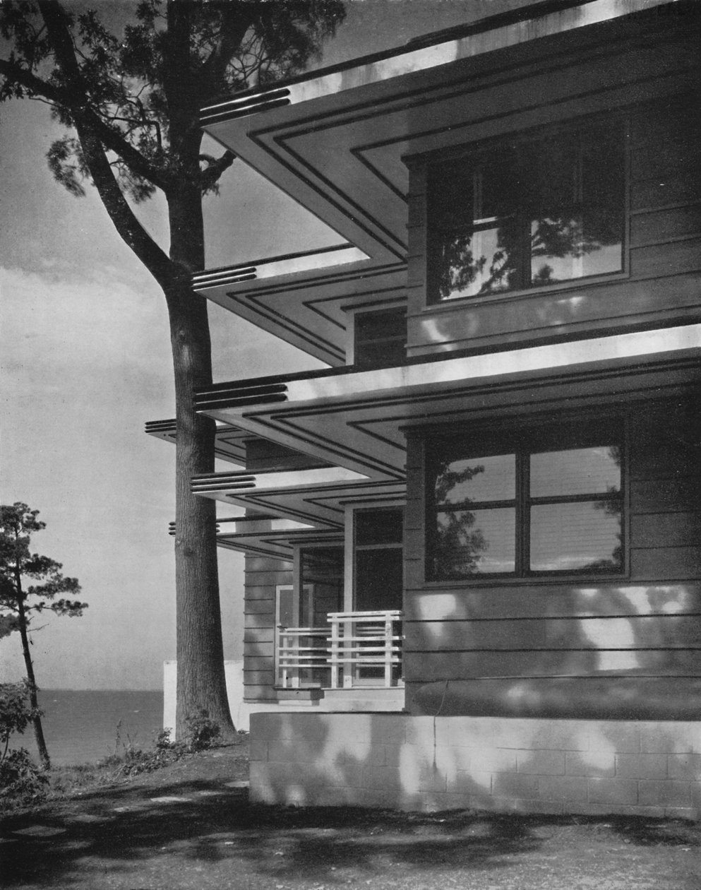 1933年メリーランド州ギブソン島の夏の別荘 作： 不明
