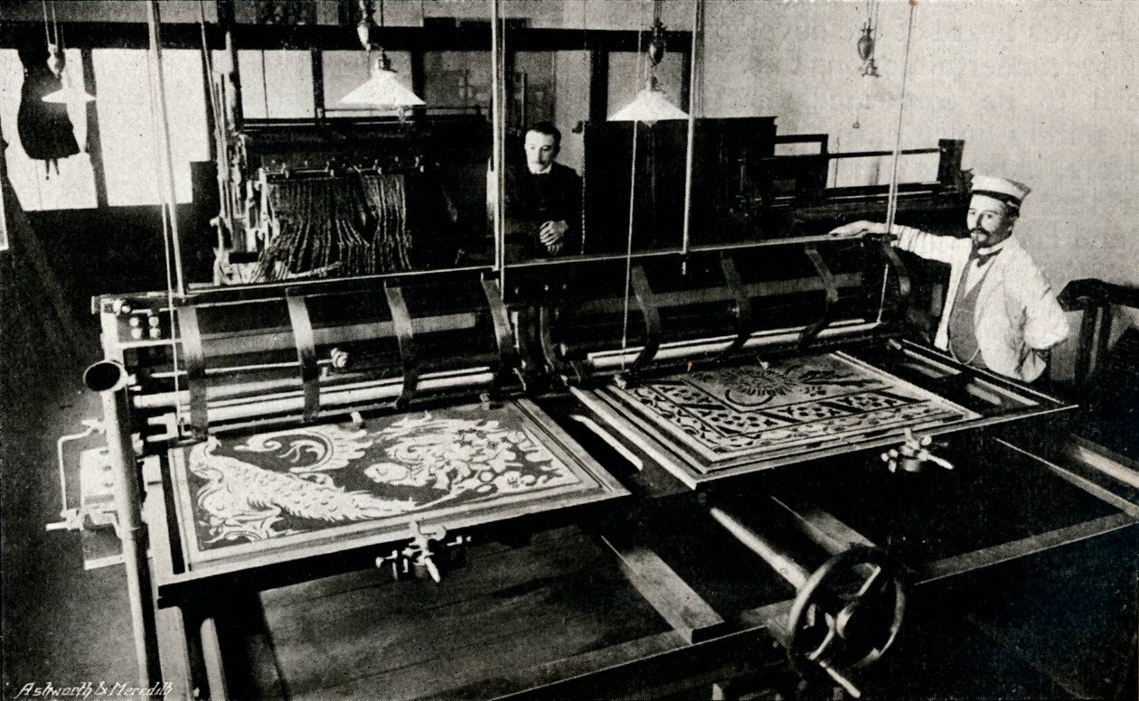 Szczepaniks電気カード切断機、c1903 作： 不明
