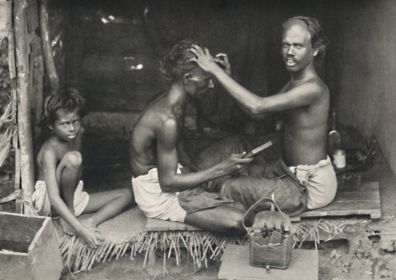 Tamulischer Barbier、1926 作： 不明