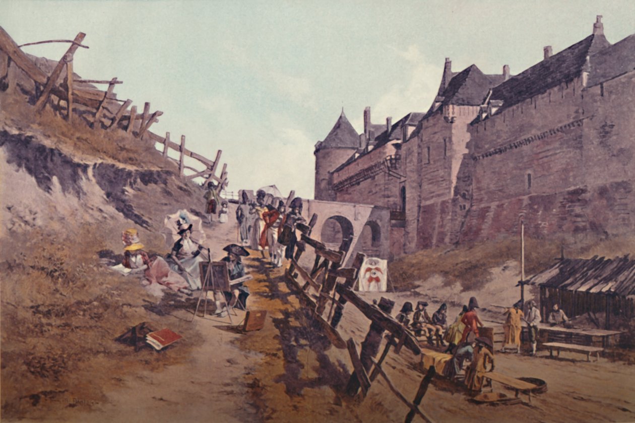 ターゲットプラクティスディエップ1795、1896 作： 不明
