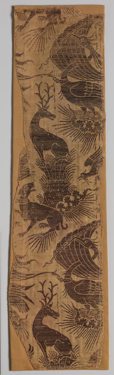 織物、イタリア、14世紀 作： 不明