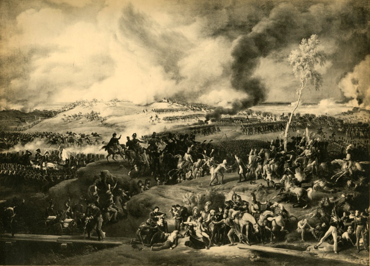 ボロジノの戦い、1812年9月7日、1921年。 作： 不明
