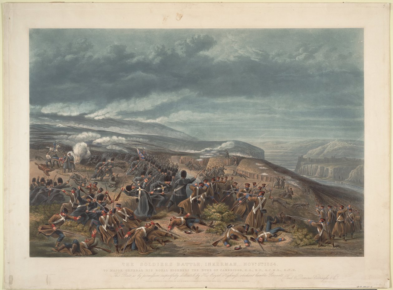 1855年、1855年11月5日のインカーマンの戦い 作： 不明