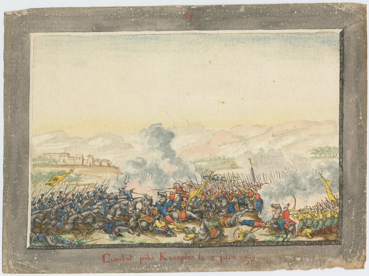 1829年、1829年6月11日のクレビチャの戦い 作： 不明