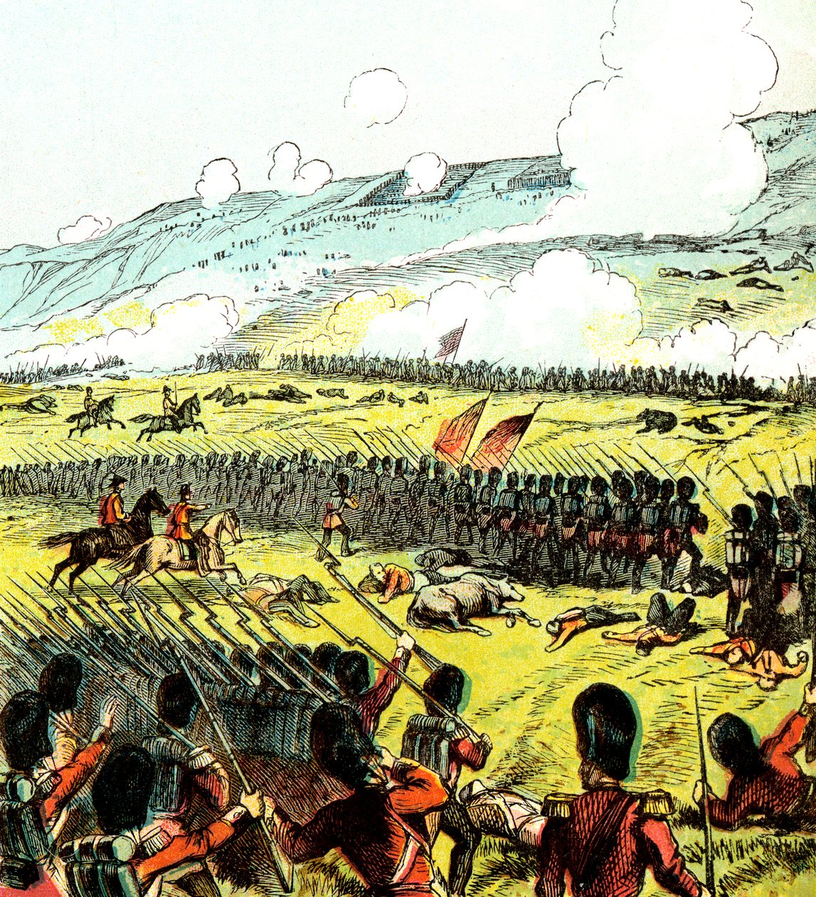 アルマの戦い、1854年、c1850年代 作： 不明