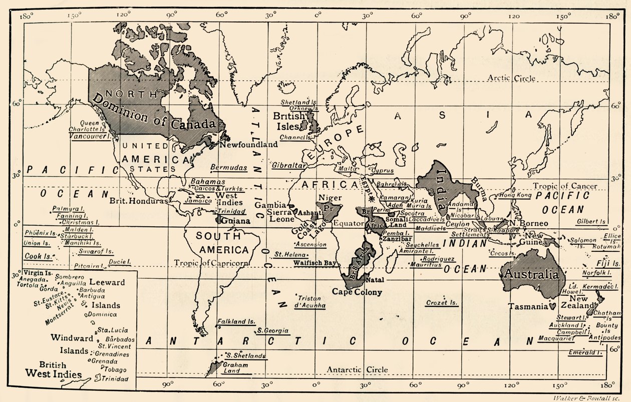 大英帝国、1897 作： 不明