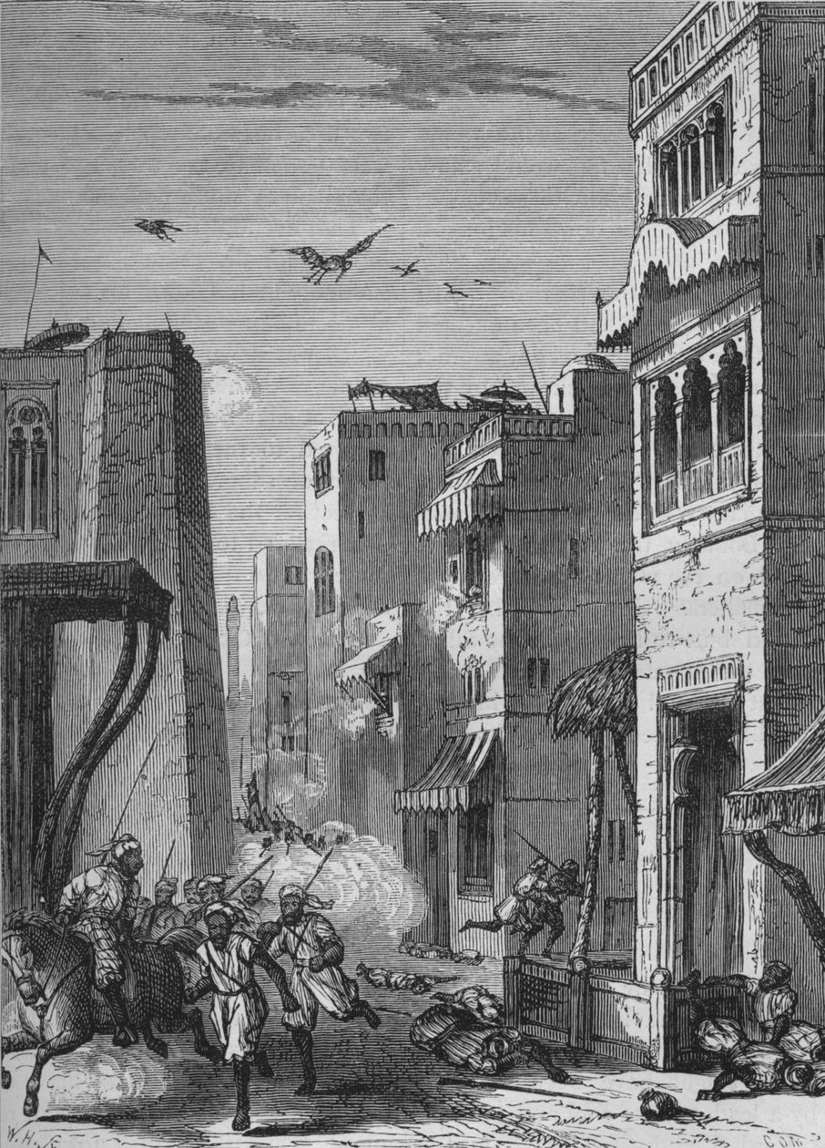 モールタンに入るイギリス軍、c1880 作： 不明