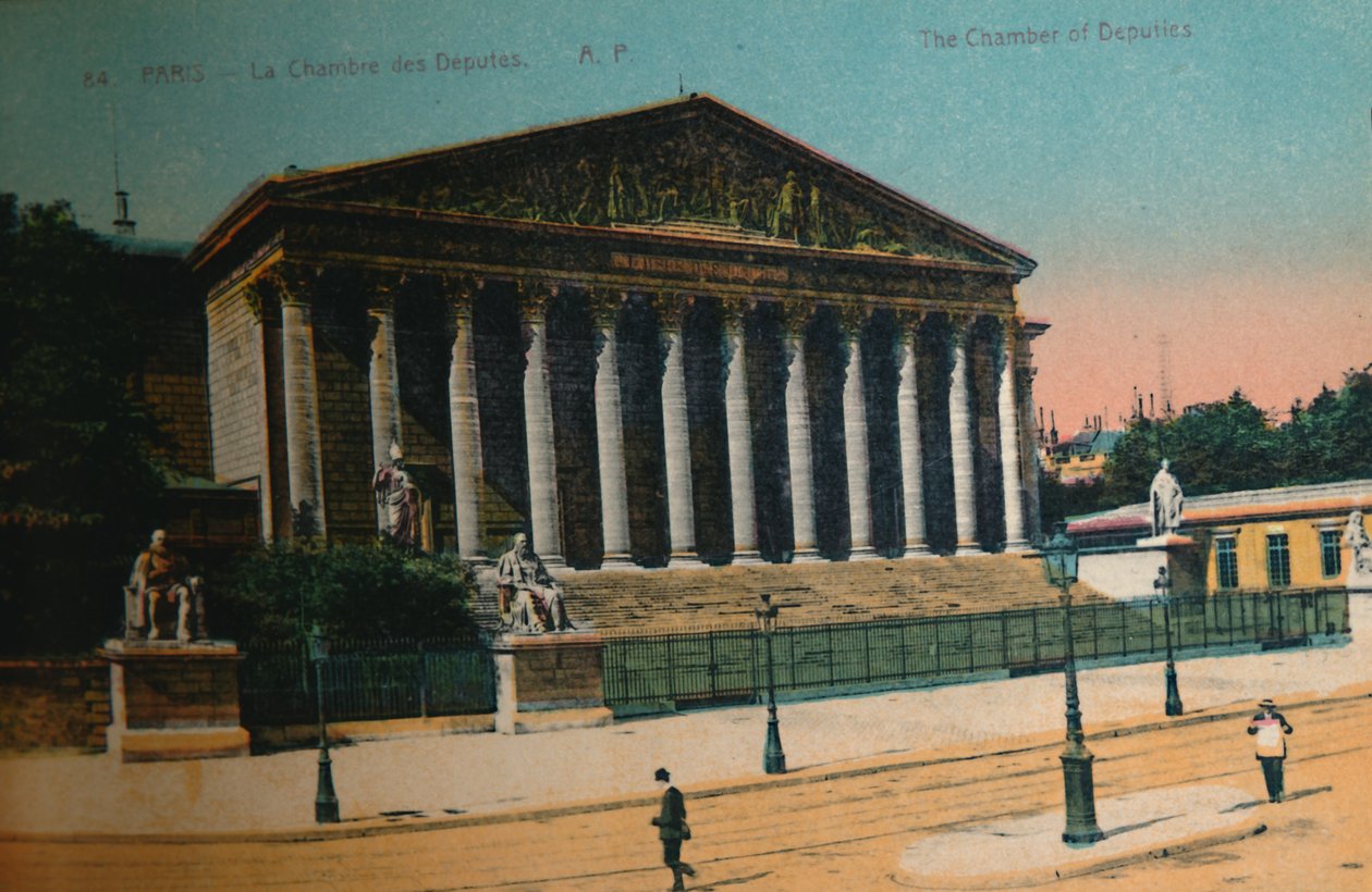 代議院、パリ、c1920 作： 不明