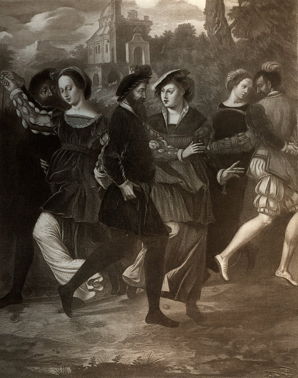 ダンシング・ピクチャー、c1532、1902 作： 不明