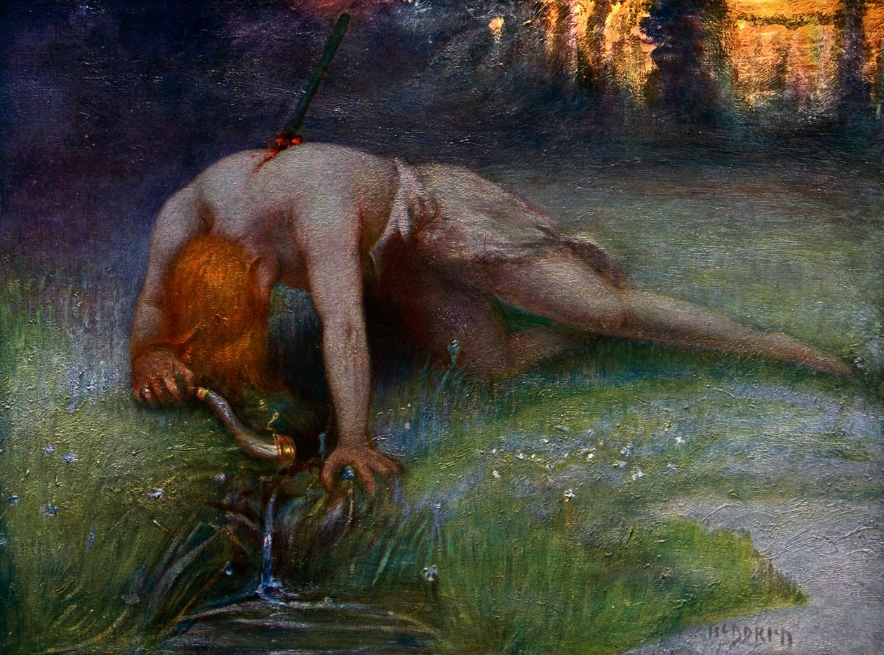 「ジークフリートの死」、1906 年 作： 不明