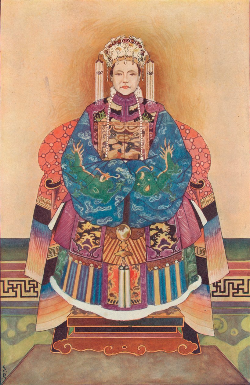 1908年の中国のDowager皇后 作： 不明
