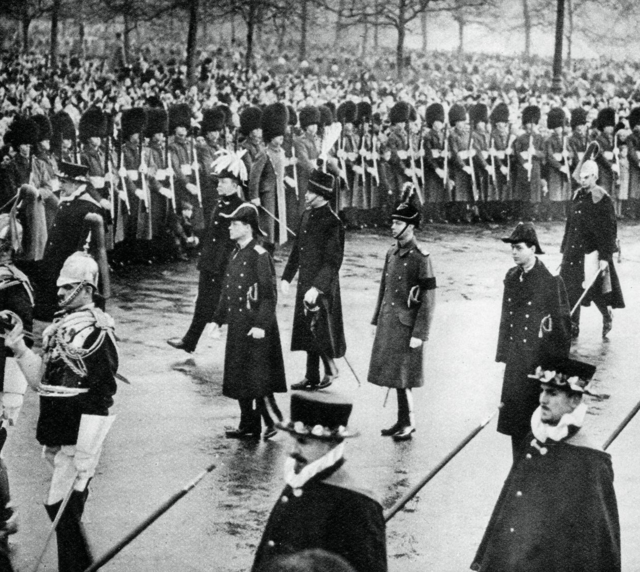 1936年、1937年のキングジョージ対葬列のヨーク公爵 作： 不明