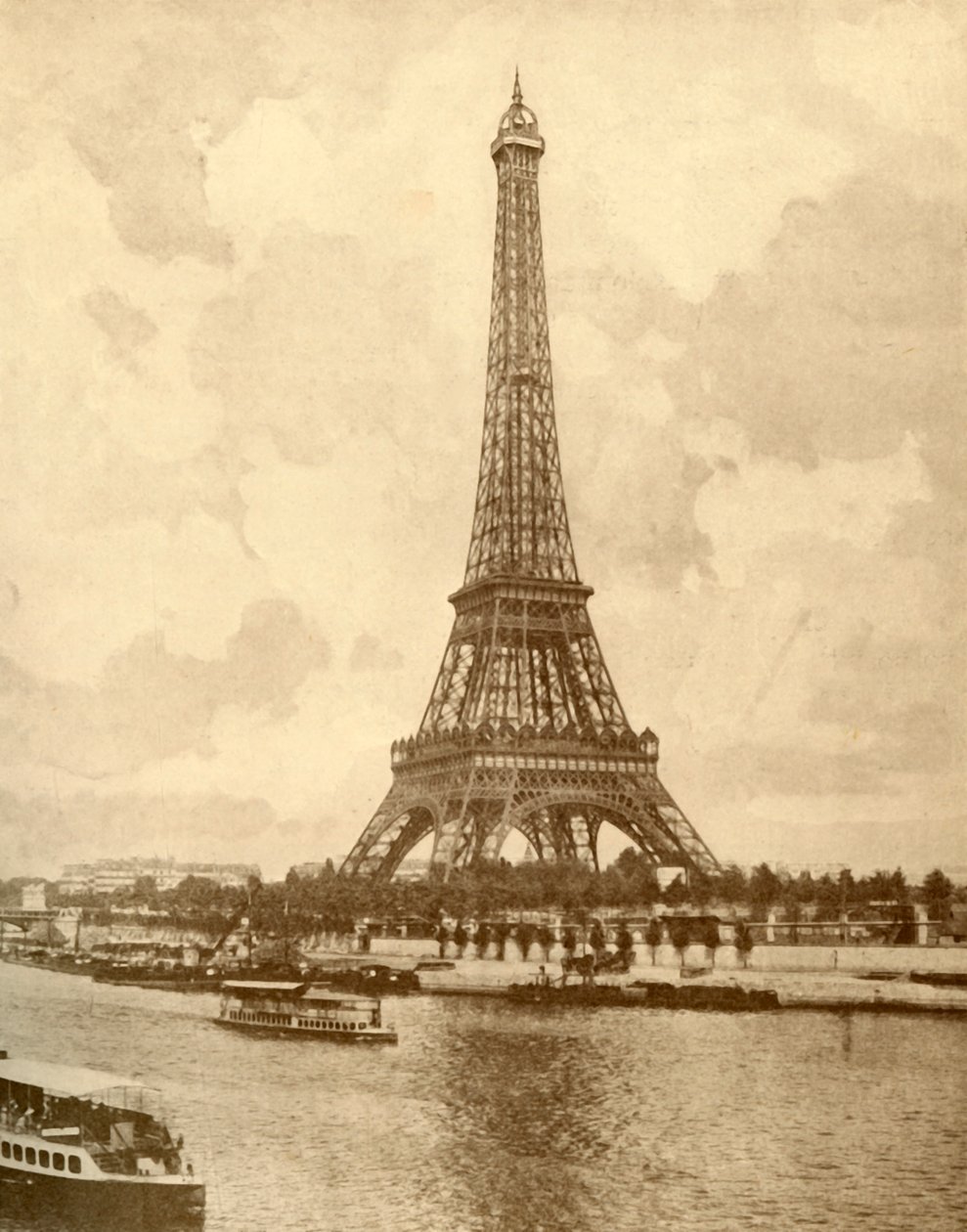 エッフェル塔、c1930。 作： 不明
