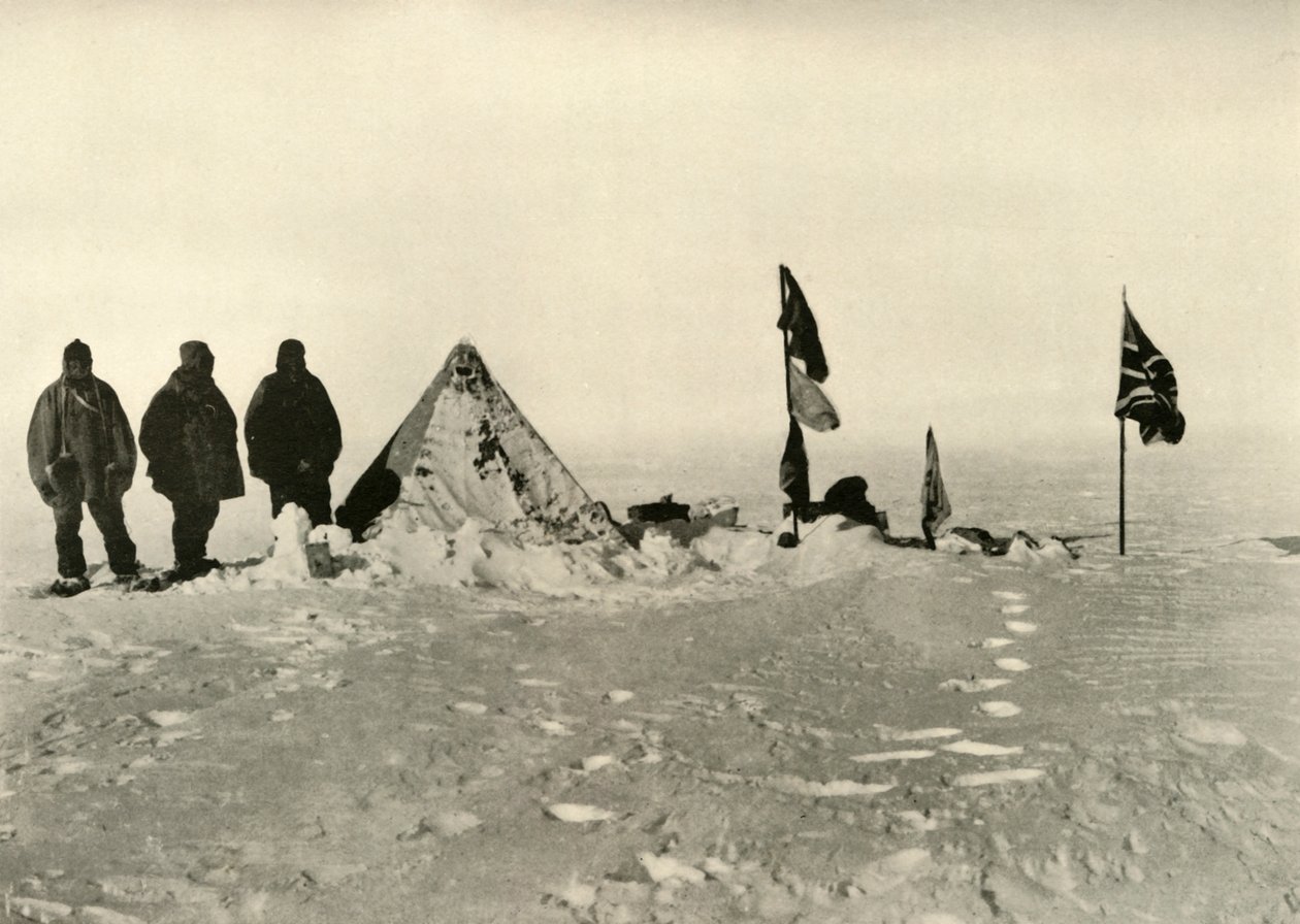 60時間後の最も遠いサウスキャンプブリザード、1909年2月 作： 不明
