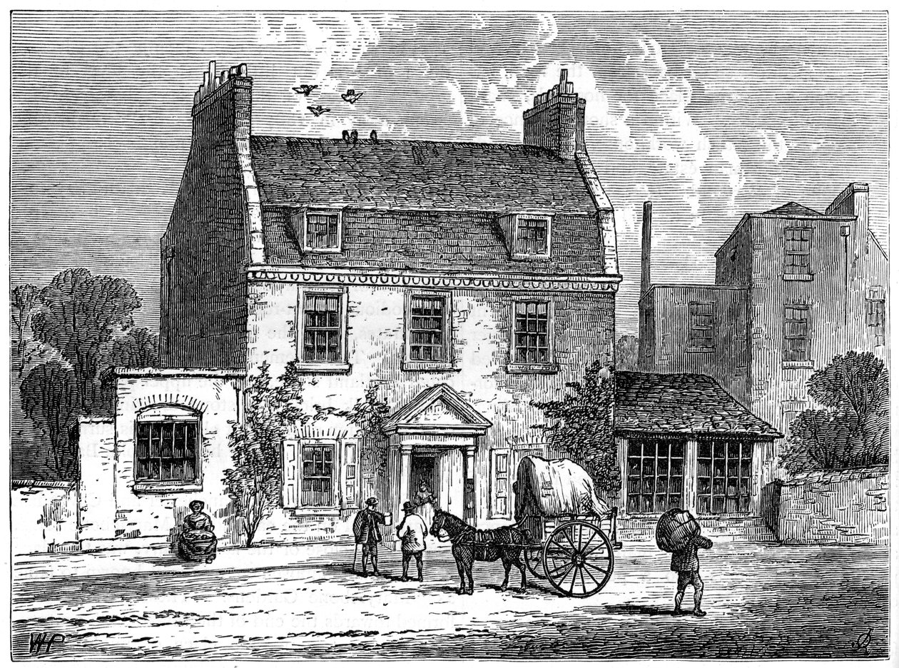 The Farthing Pie House、ロンドン、1820 1891 作： 不明