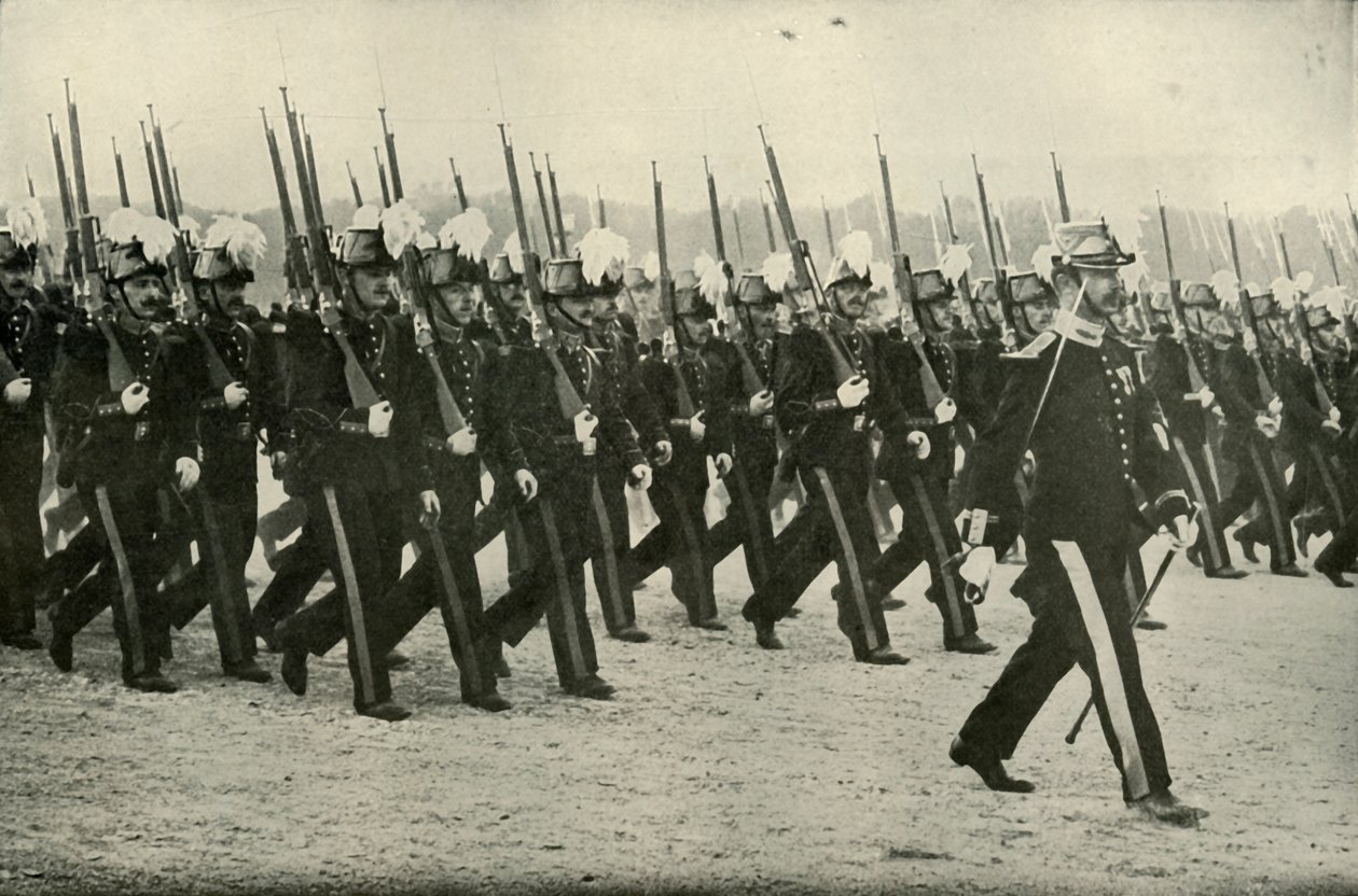1919年に製作されたフランス陸軍将校。 作： 不明