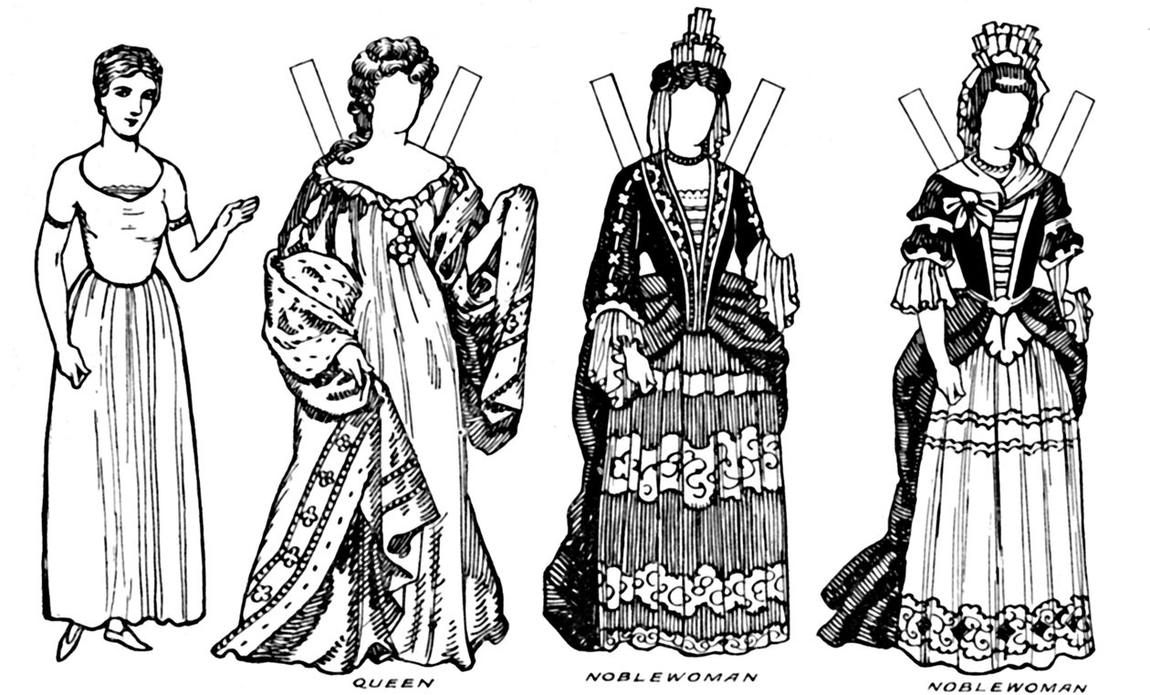 ブリティッシュコスチュームギャラリー：アンレイン、c1934で着用されたドレスの一部 作： 不明