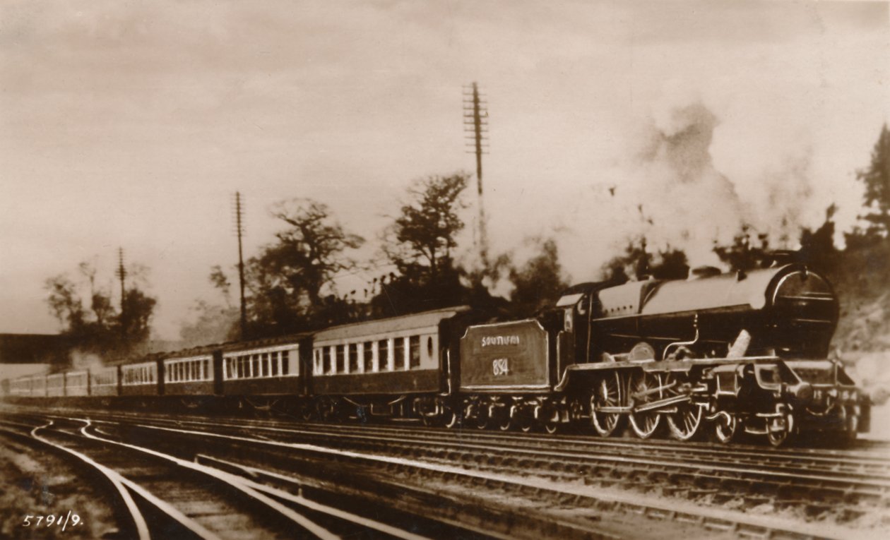 ゴールデンアローサービス、南部鉄道、c1930。 作： 不明