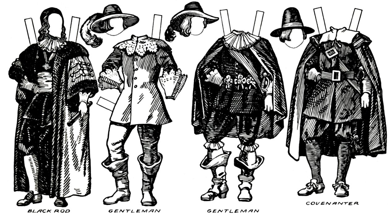 歴史的衣装の偉大なギャラリー：チャールズのドレスファーストタイムズ、c1934 作： 不明