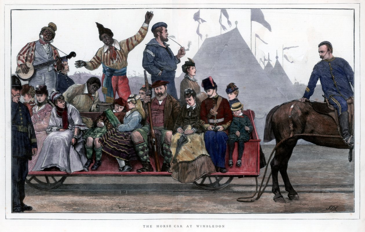 ウィンブルドンの馬車（1872年） 作： 不明