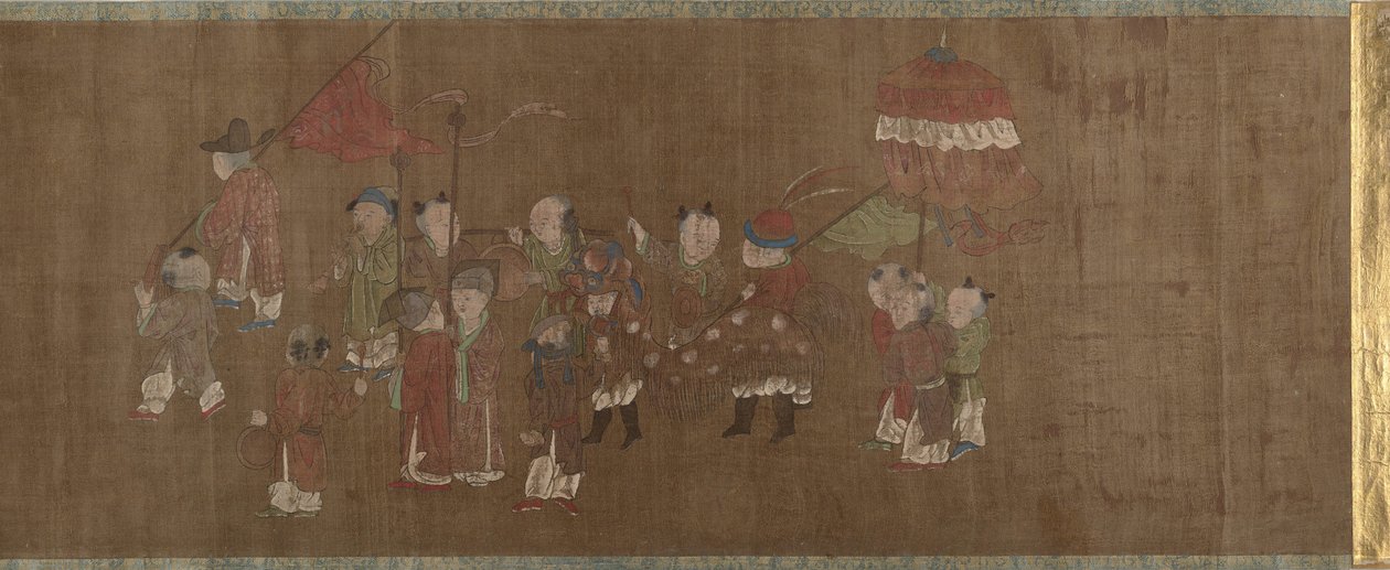 百人の息子。 作： 不明