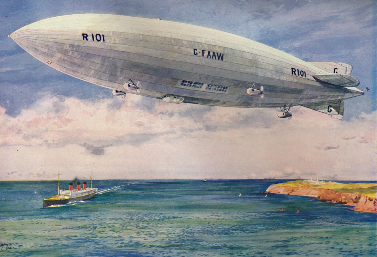 悪運のR101、1927 作： 不明