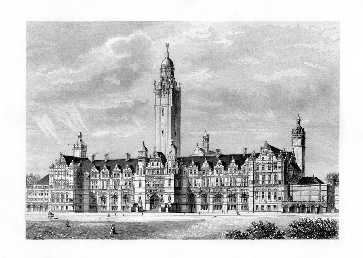 帝国研究所、サウスケンジントン、ロンドン、1899 作： 不明