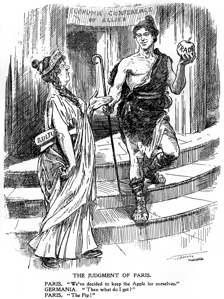 パリの審判、パリ会議、第一次世界大戦、1916年3-6月、c1920 作： 不明
