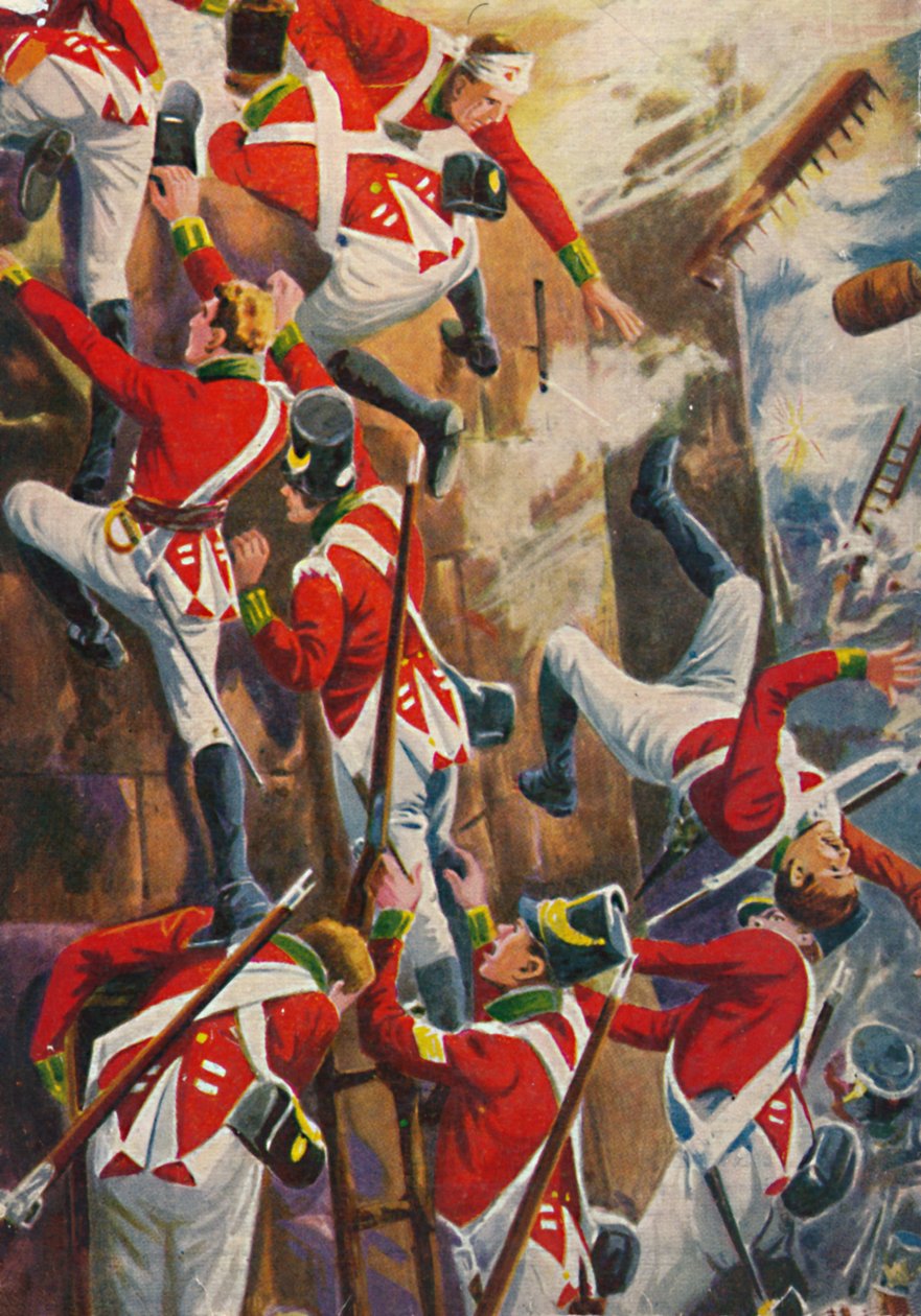 ノーサンバーランドFusiliers。 1939年、サンビンセントの城壁を襲撃 作： 不明