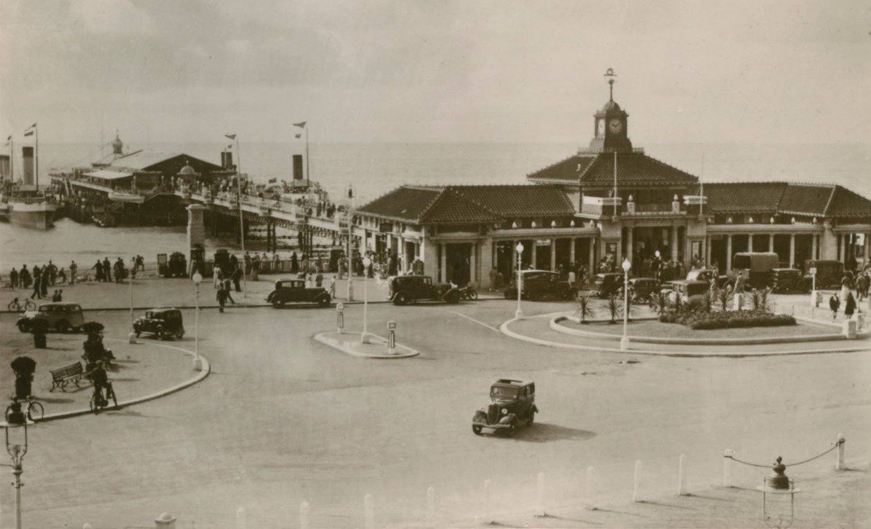 桟橋、ボーンマス、c1930s 作： 不明