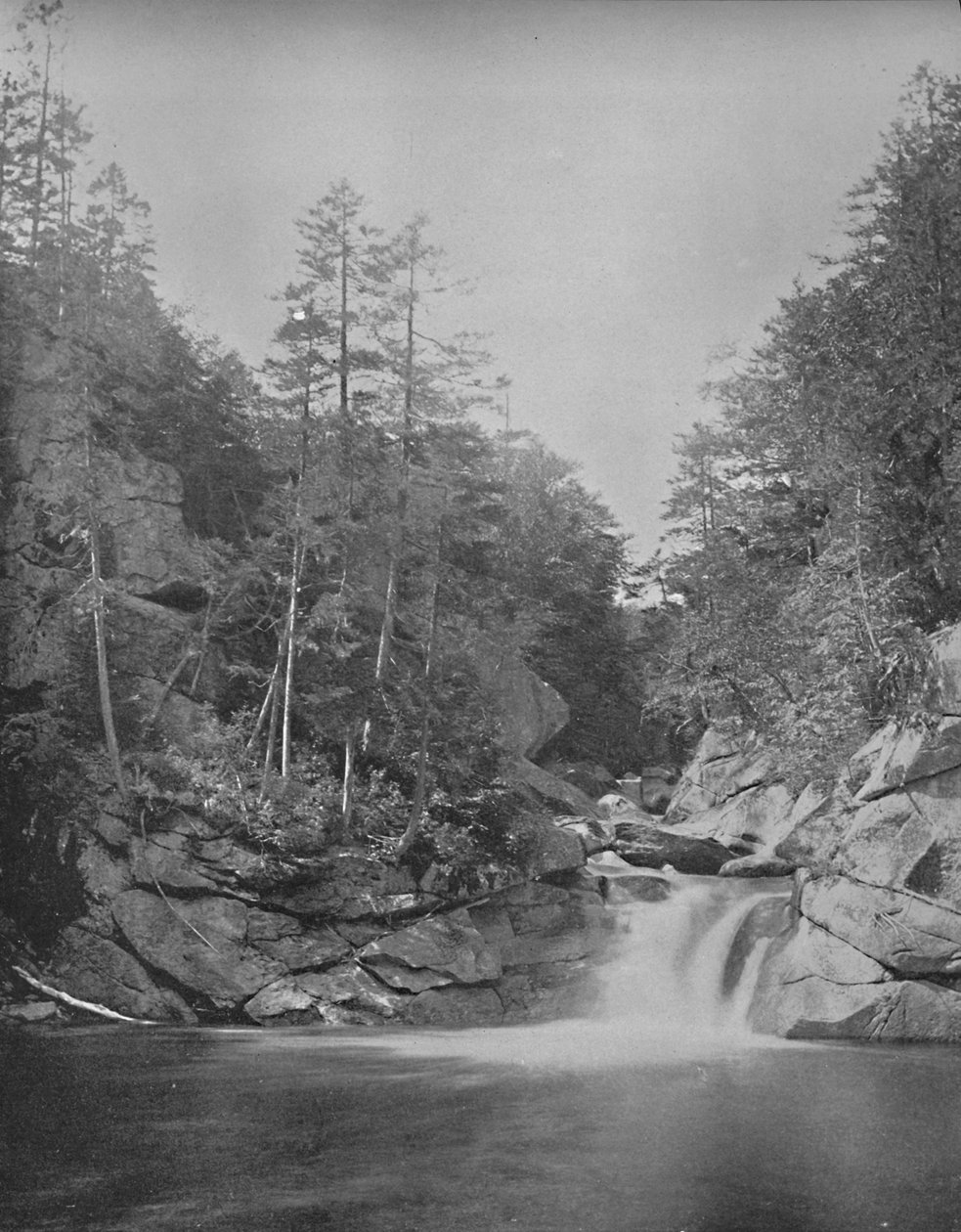 プール、フランコニア山脈、ホワイトマウンテン、c1897。 作： 不明