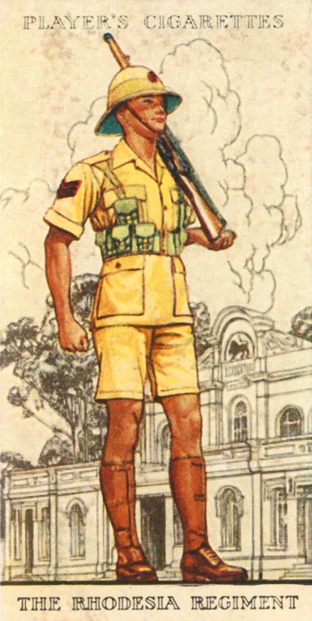 ローデシア連隊、1936年。 作： 不明