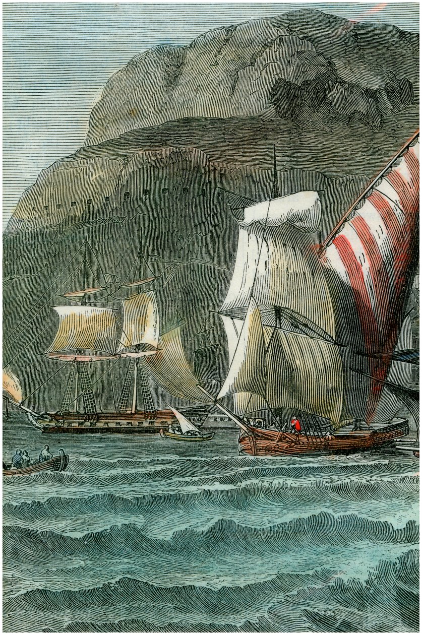 ジブラルタルの岩、c1880 作： 不明