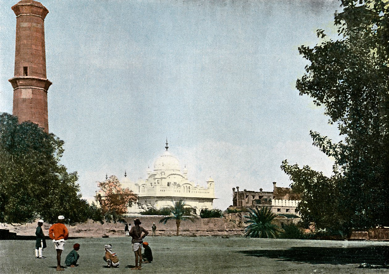 ランジットシンのサマディ、ラホール、インド、c1890 作： 不明
