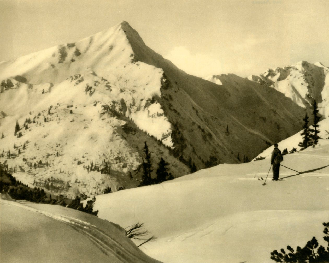 Schoberspitze、シュタイアーマルク州、オーストリア、c1935。 作： 不明