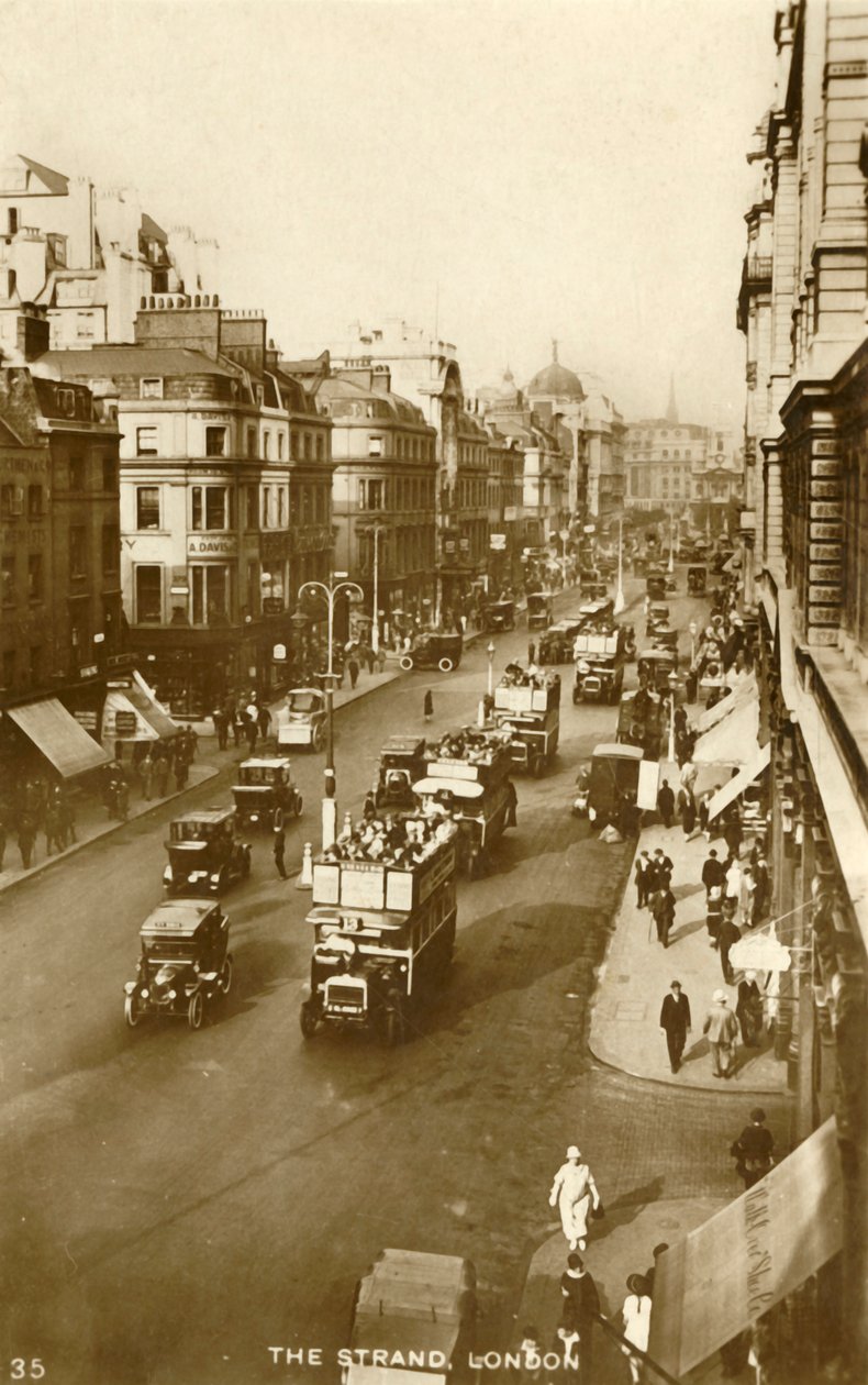 ストランド、ロンドン、1929年。 作： 不明