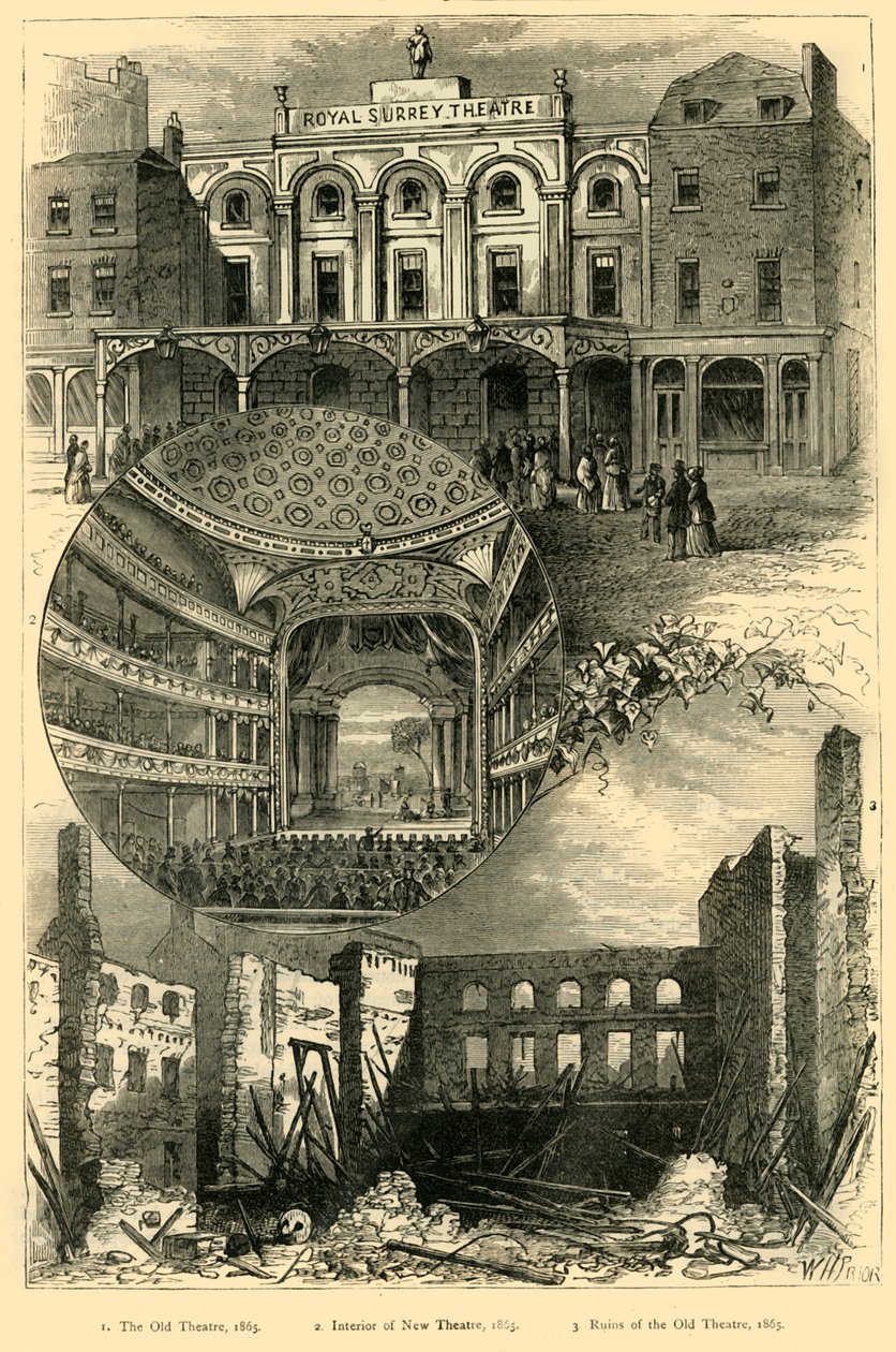 サリーシアター、c1878。 作： 不明