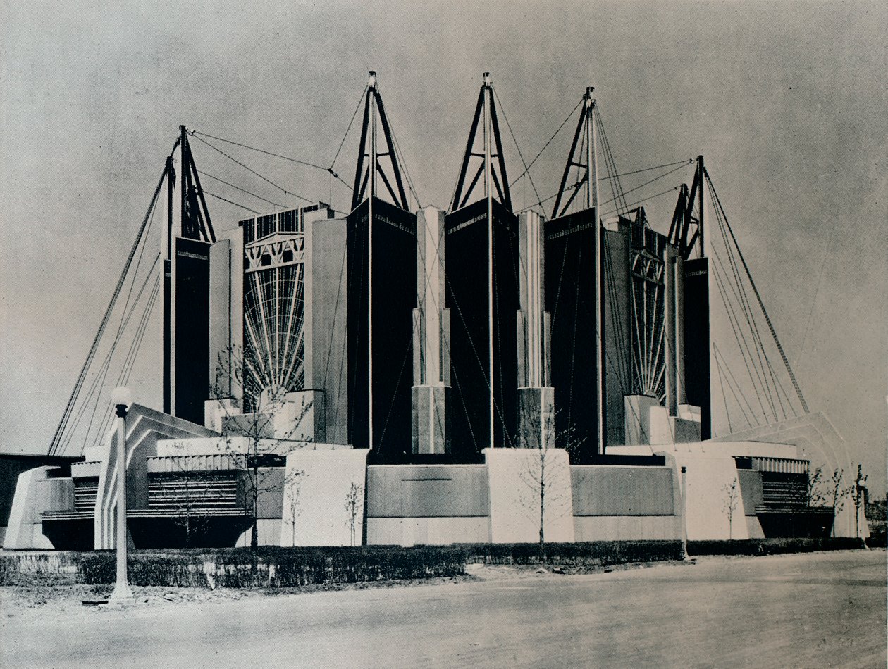 旅行と輸送の建物、1932年1933年。 作： 不明