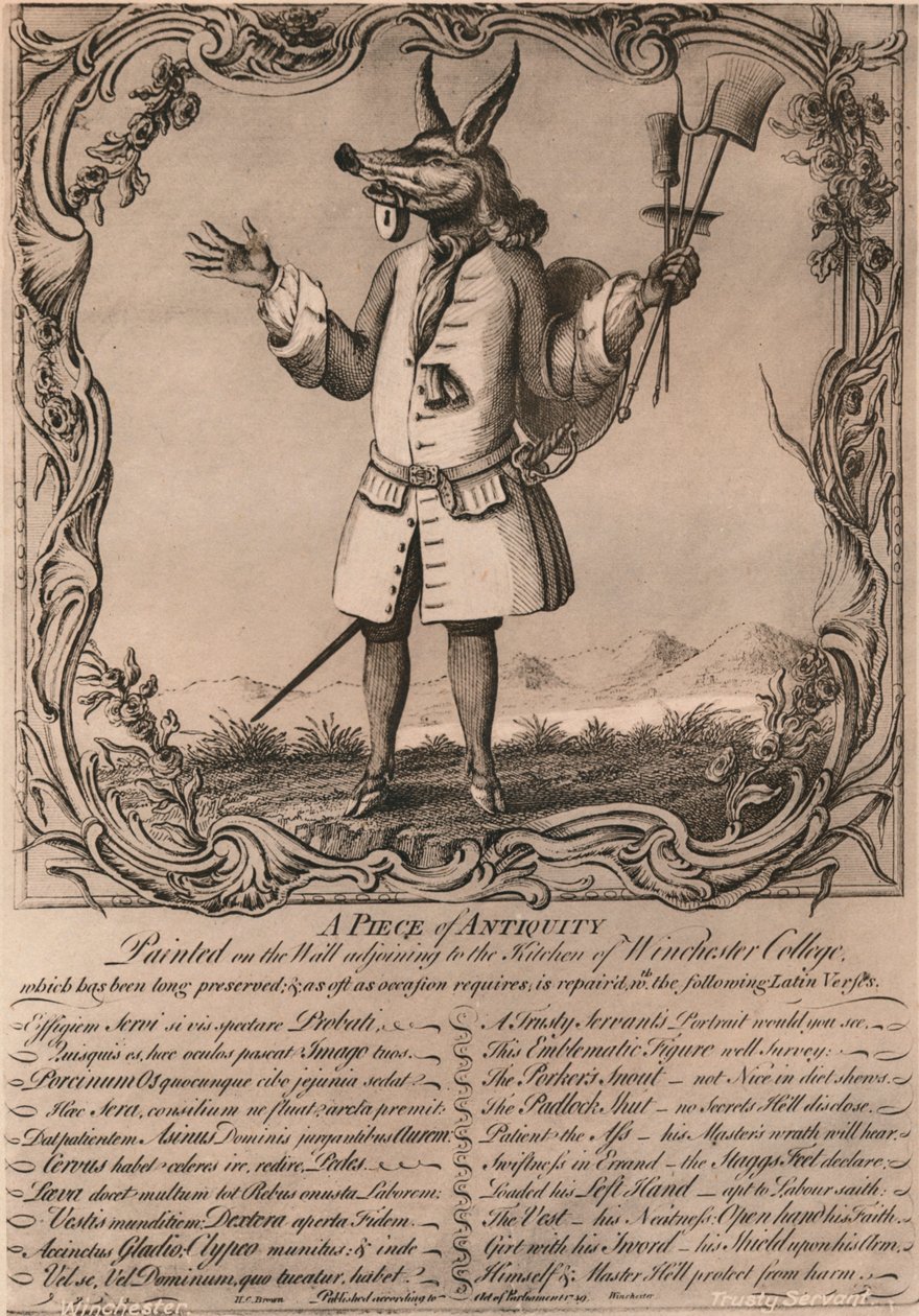 Trusty Servant、1579年20世紀初頭 作： 不明