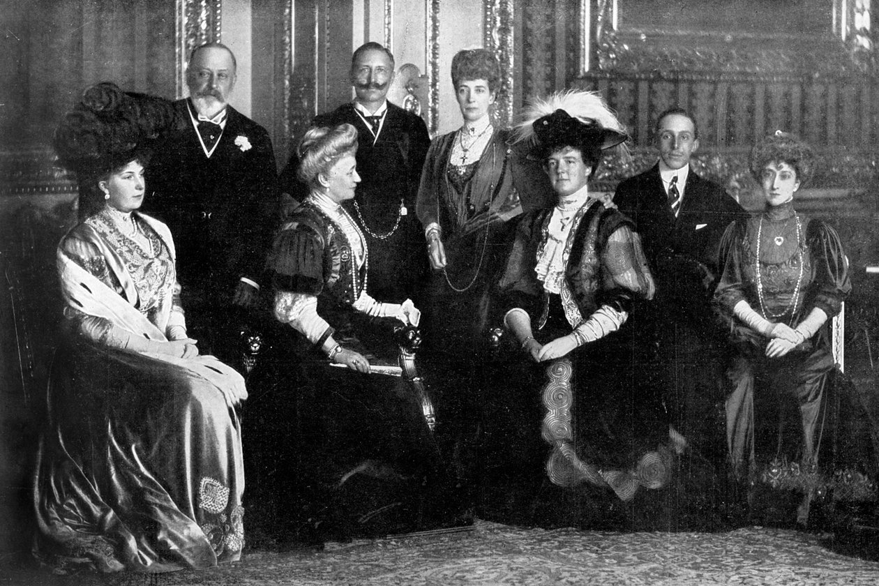 ウィンザーでのユニークでインペリアルなロイヤルギャザリング、1910 作： 不明