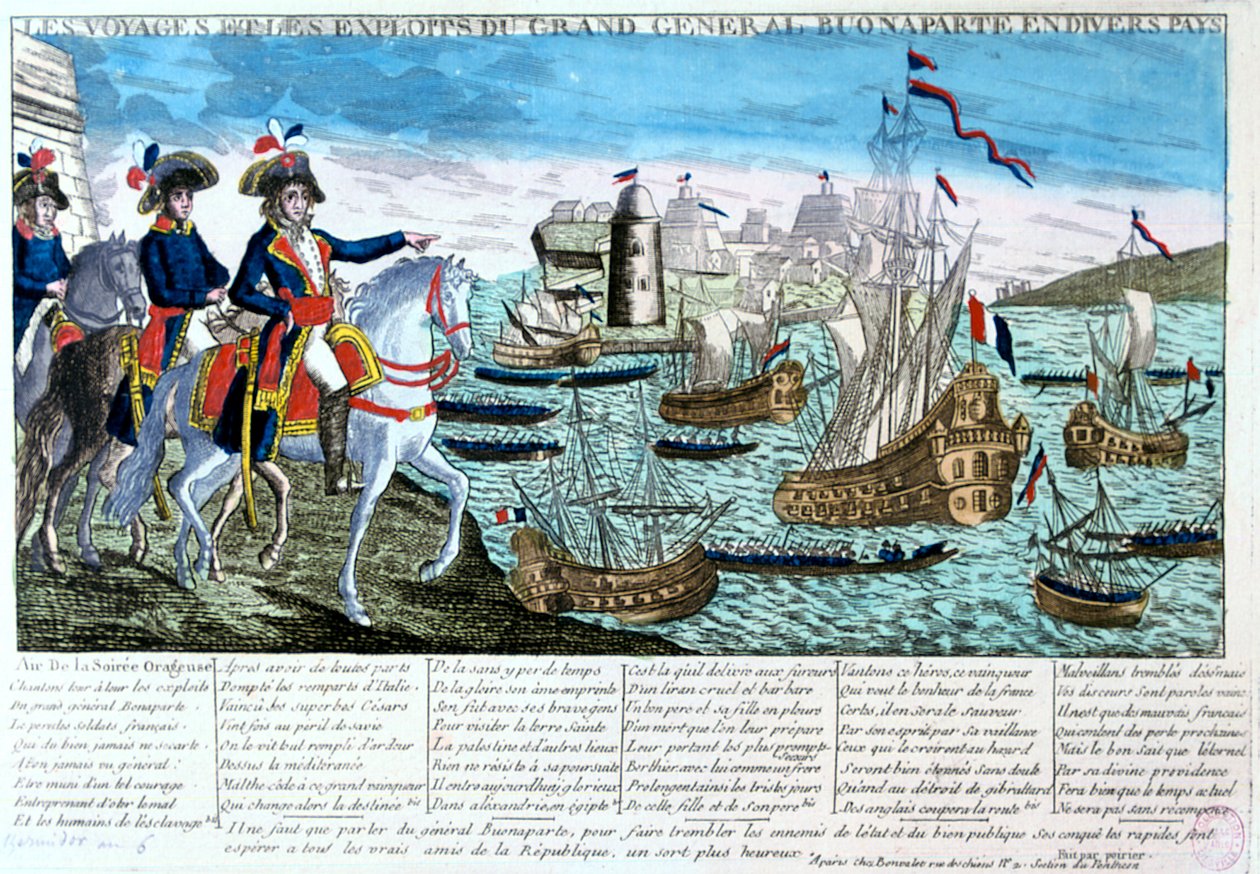 19世紀のボナパルト将軍の航海と搾取 作： 不明