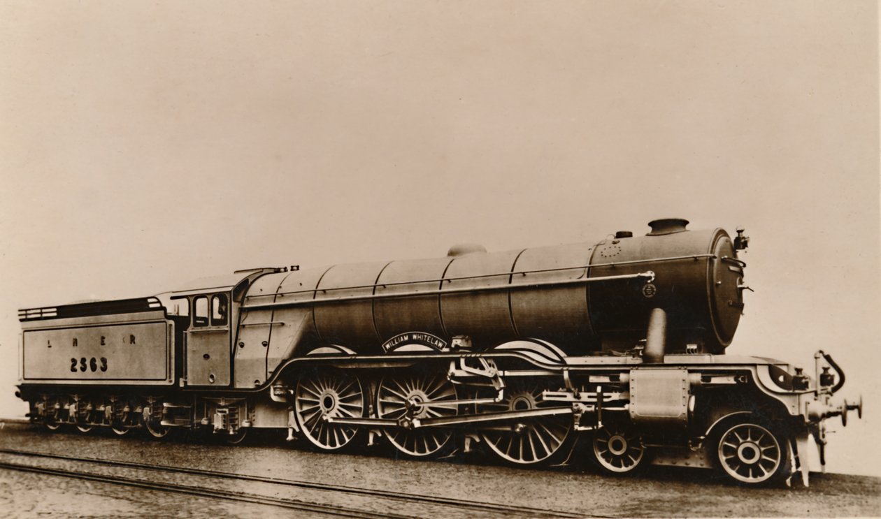 ウィリアムホワイトロー機関車、c1930年代。 作： 不明