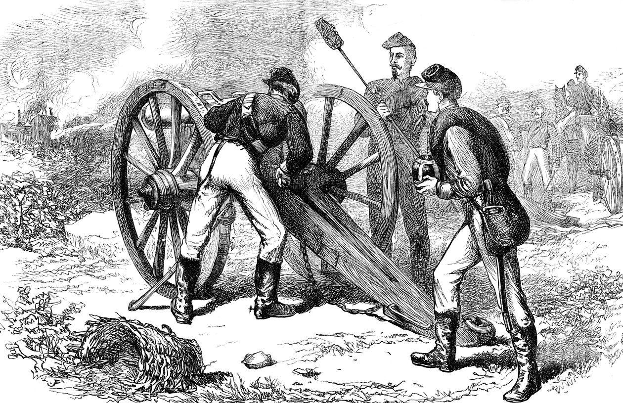南北戦争、バージニア州チャンセラーズビルの戦い、1863年c1880 作： 不明