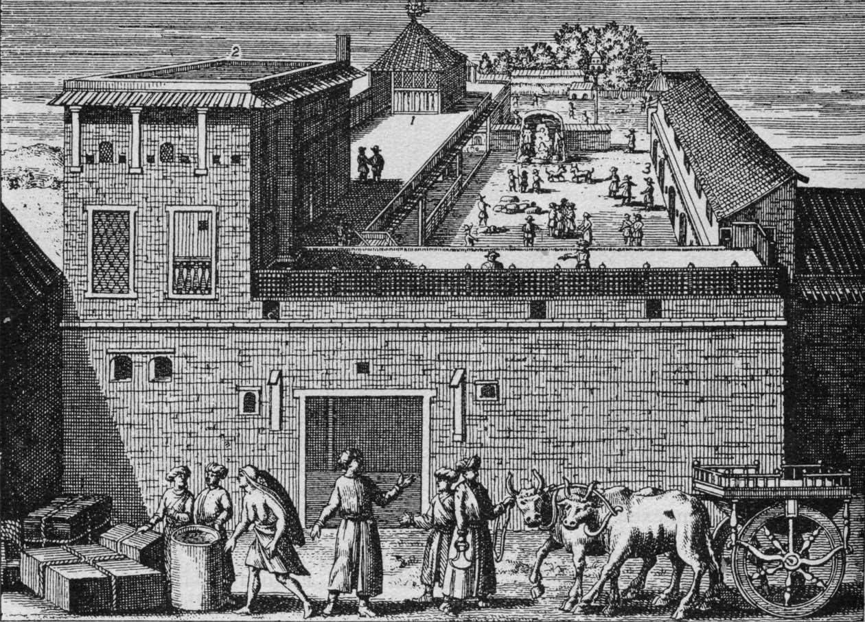 インドの大英帝国の始まり、17世紀1908 作： 不明
