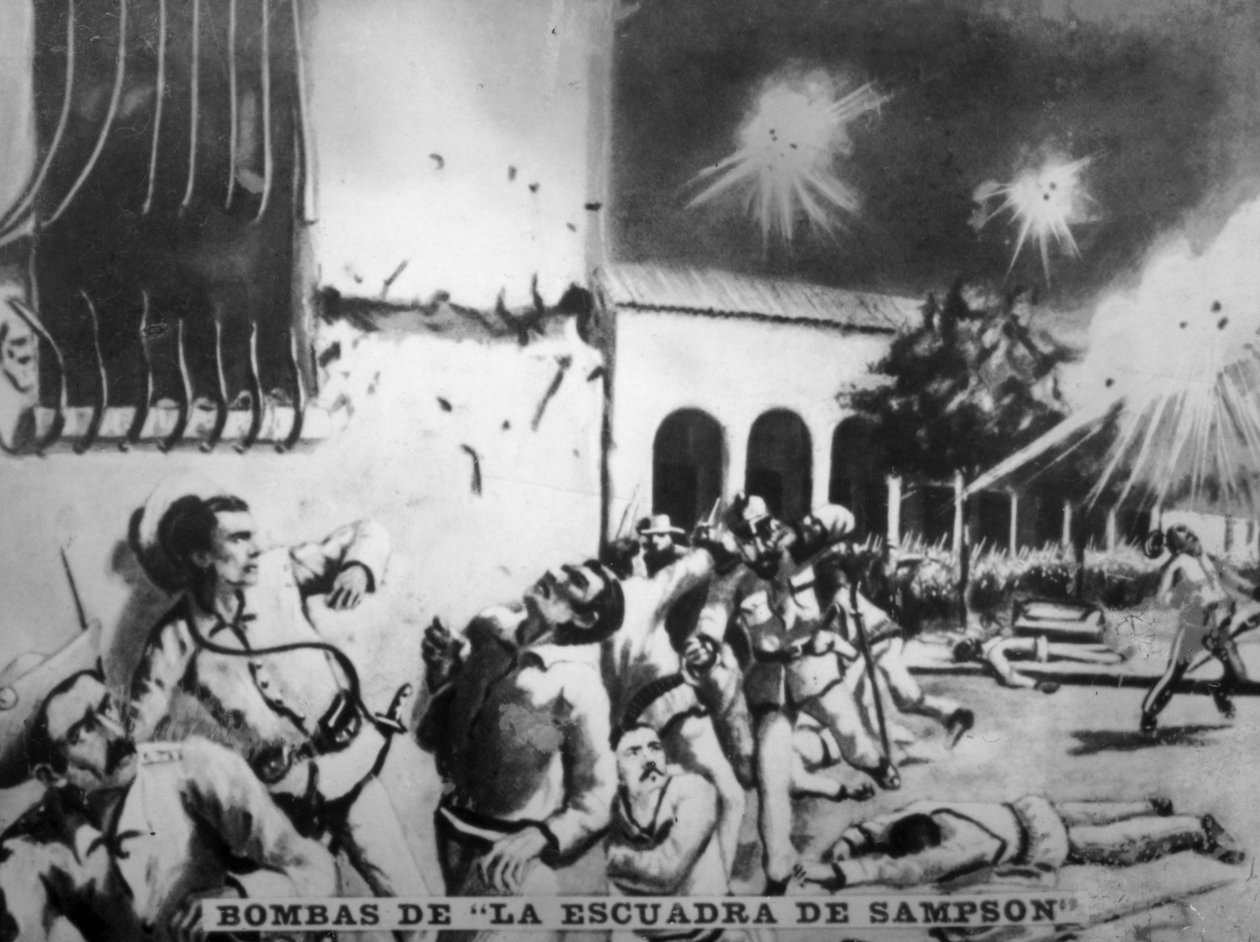 サンプソン戦隊の爆弾、1898年、1920年代 作： 不明